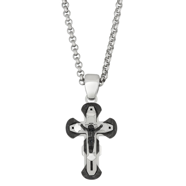 small mens crucifix