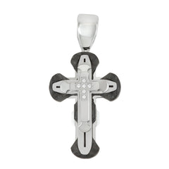 small mens diamond cross