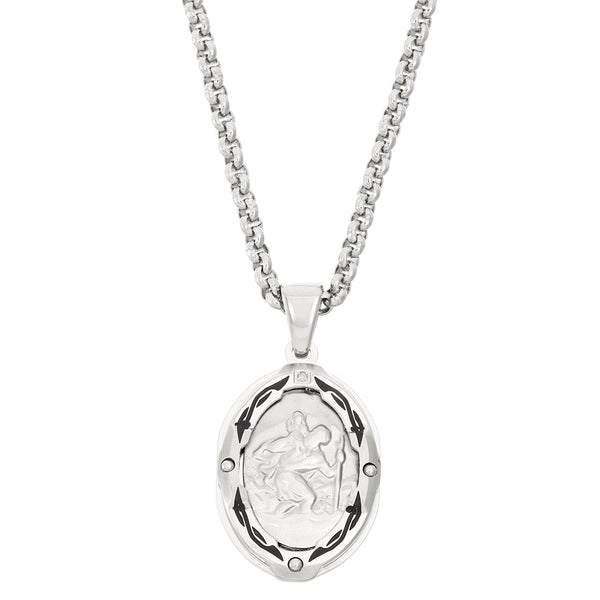 TRIBE St. Christopher medal