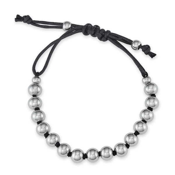 adjustable metal bead bracelet