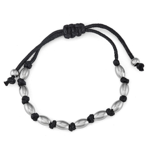 adjustable metal bead bracelet