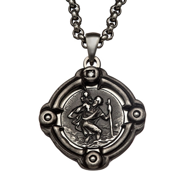 TITAN saint christopher medal