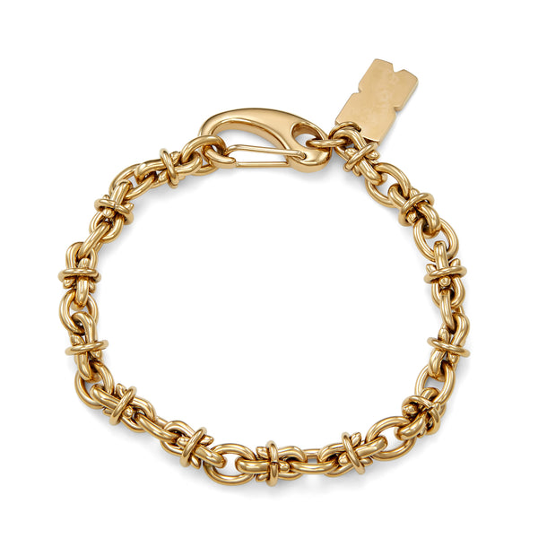 yellow gold mens bracelet chain