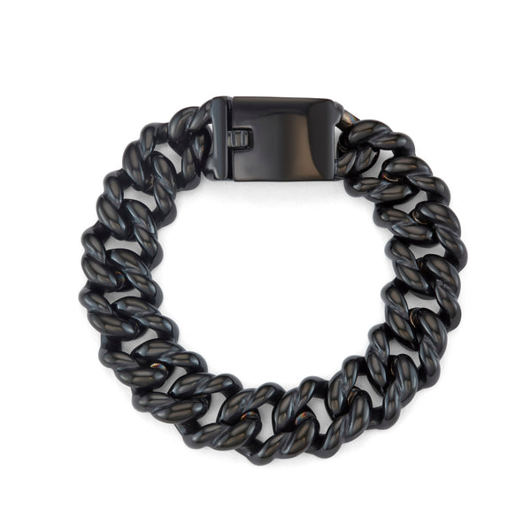 UTICA all black bracelet