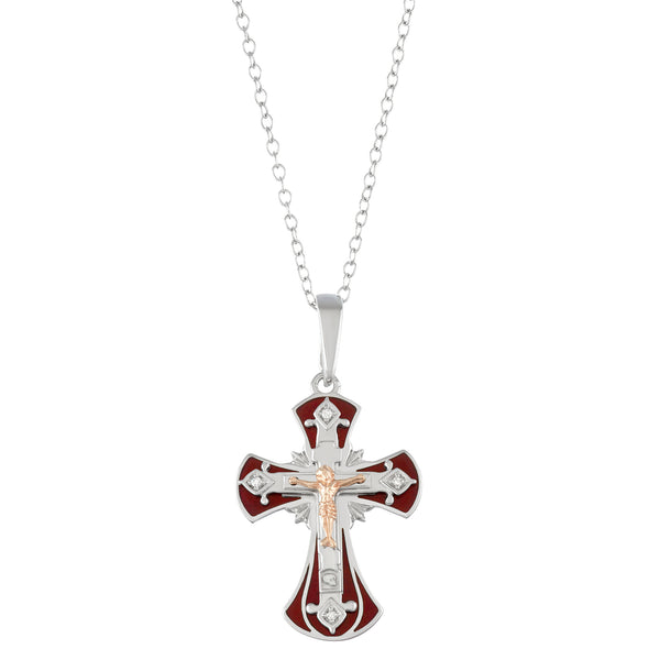 EURO enamel cross