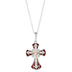 EURO enamel cross
