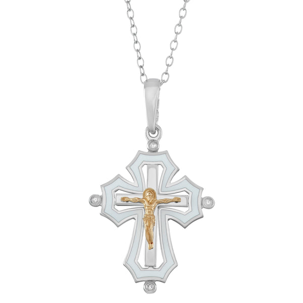 EURO enamel cross