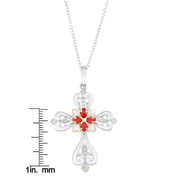 EURO enamel cross