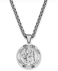 TILDEN saint christopher medal