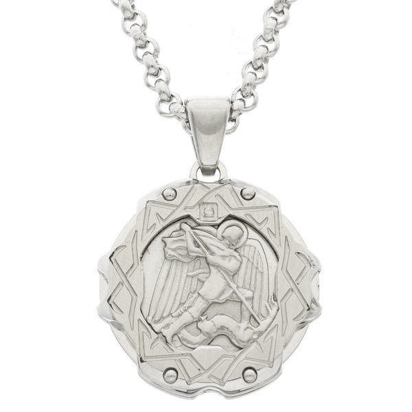 cool saint michael medal