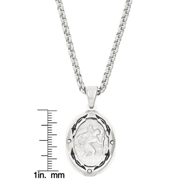TRIBE St. Christopher medal