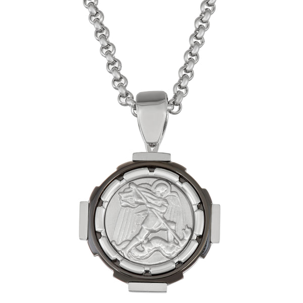 MILLER saint michael medal