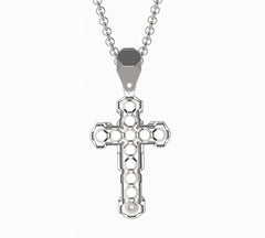 honeycomb mens cross design