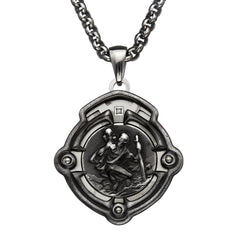 SUBMARINER saint christopher medal